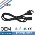 SIPU high speed PC wholesale AC power cable electric wire computer cable Brazil power cord